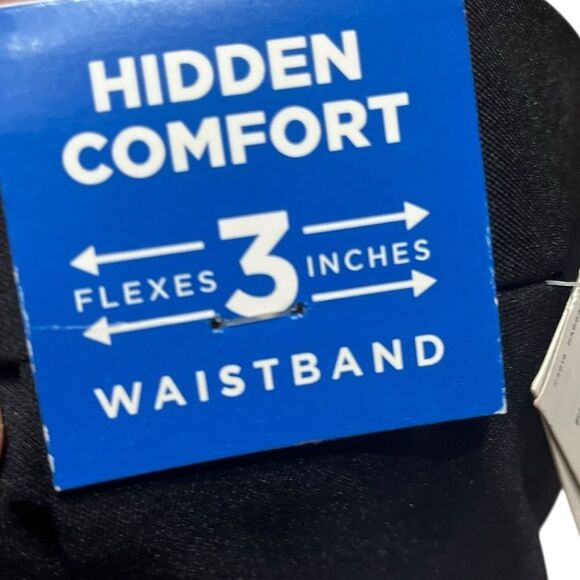 Haggar Black Classic Fit Cool Right Dress Pants, Size 44W X 32L, NWT - Picture 5 of 14